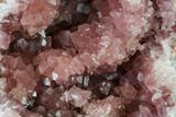 Beautiful, Pink Amethyst Geode Half - Argentina #170183-1